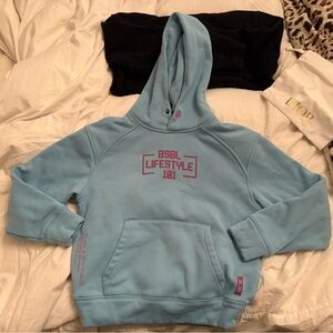 BSBL baseball Lifestyle 101 Blue Hoodie